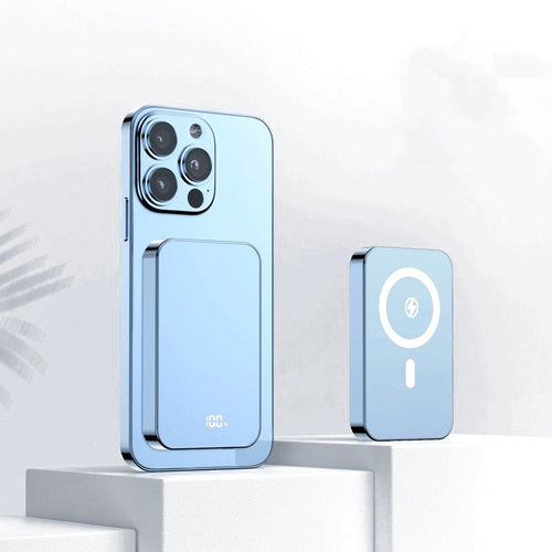 Batterie externe sans fil 3-en-1 grande capacité