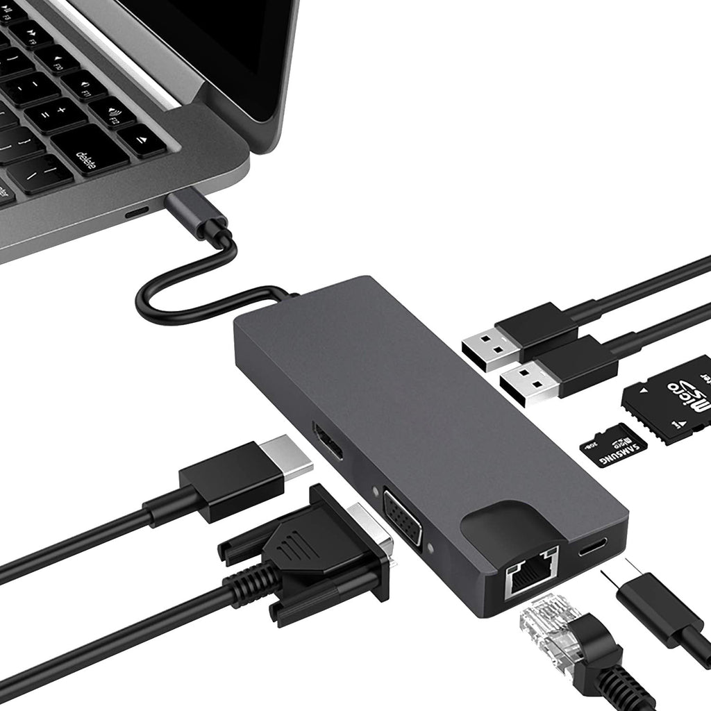 Hub multiport avec lecteur de carte