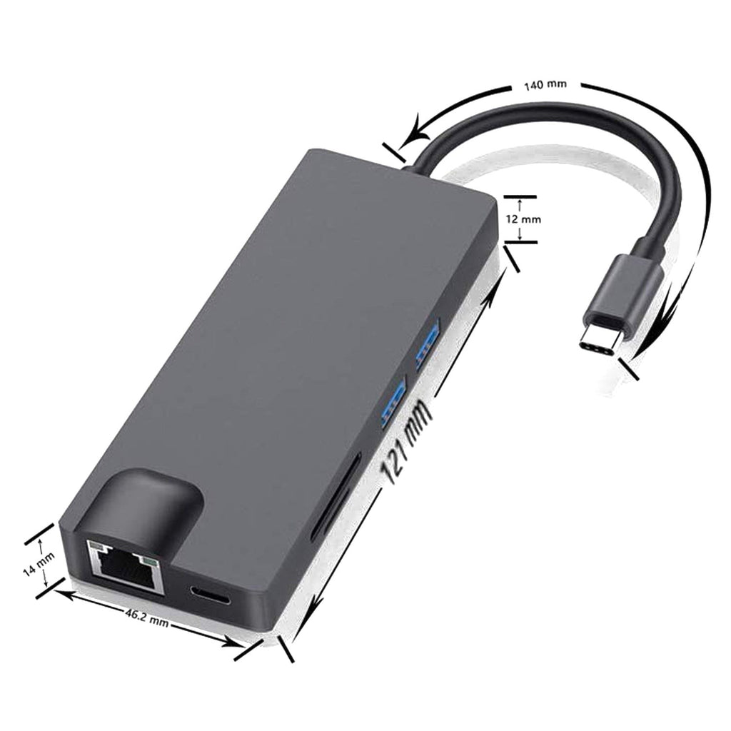 Hub multiport avec lecteur de carte