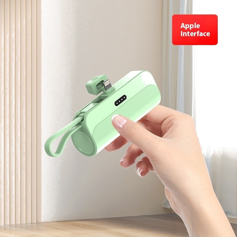 Mini batterie de poche sans fil format capsule