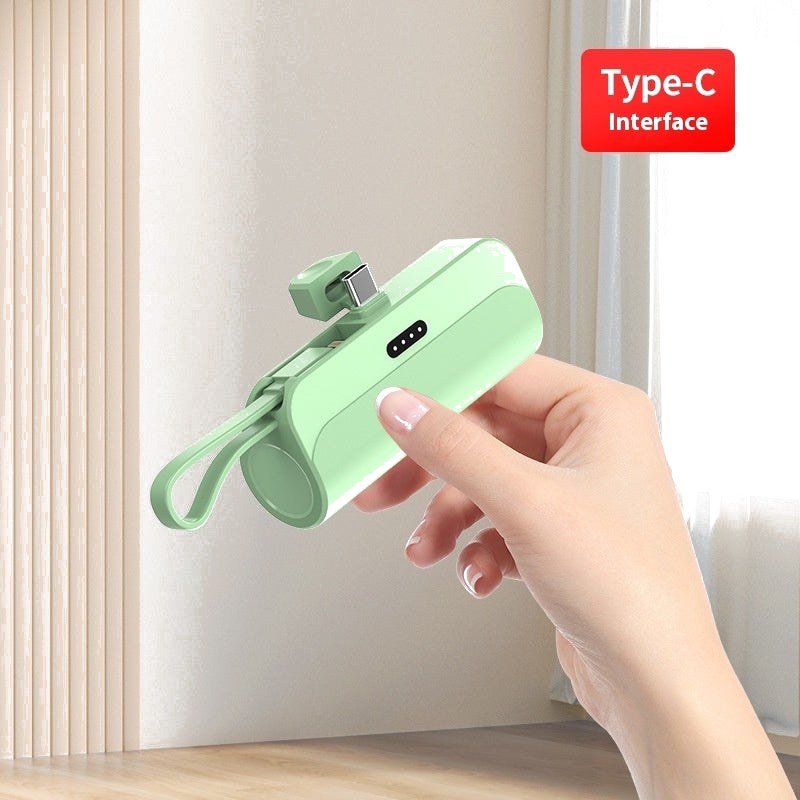 Mini batterie de poche sans fil format capsule