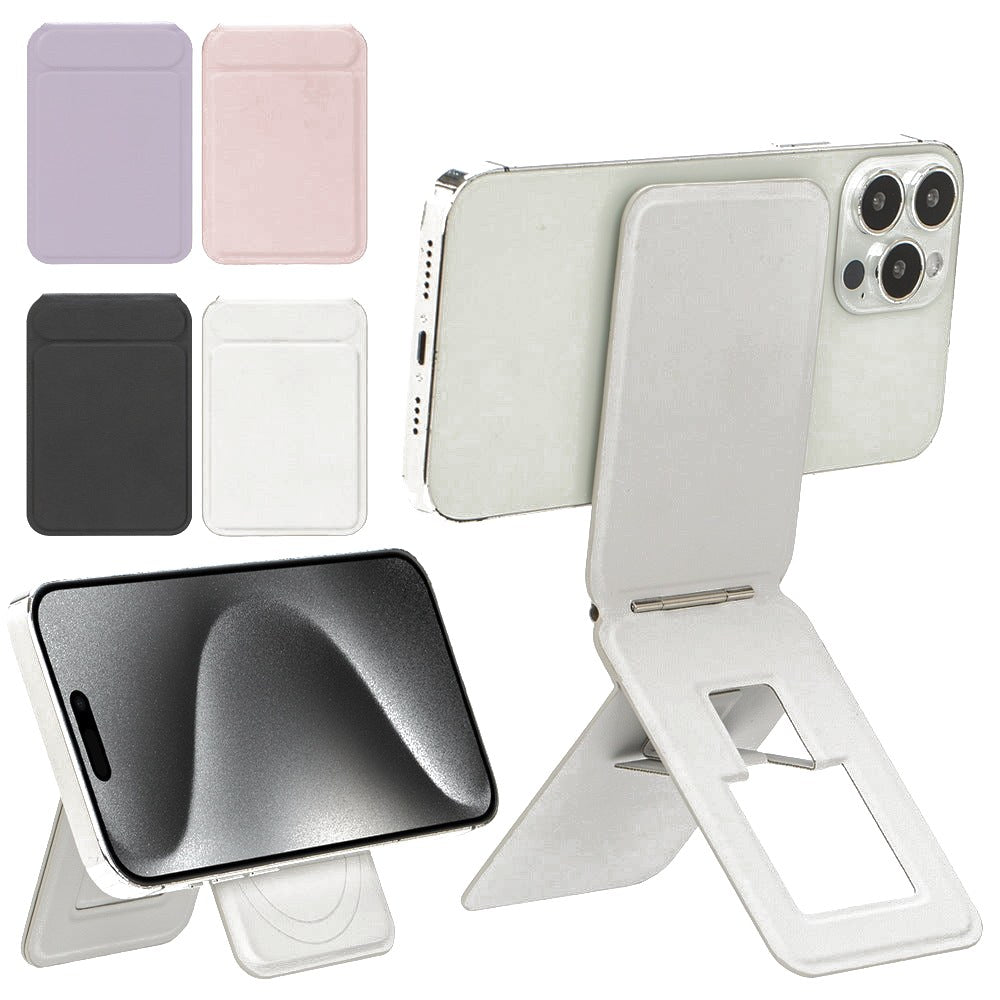 Porte-carte magnétique MagSafe avec support pliable rotatif