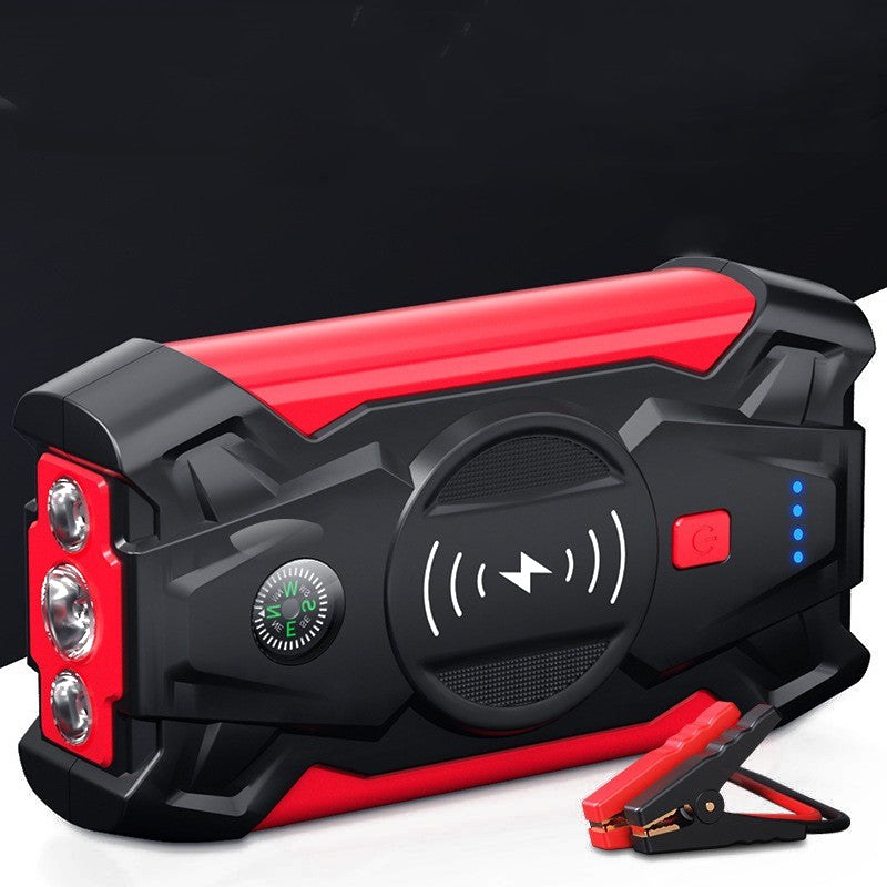 Démarreur de secours 12V avec pompe à air intégrée