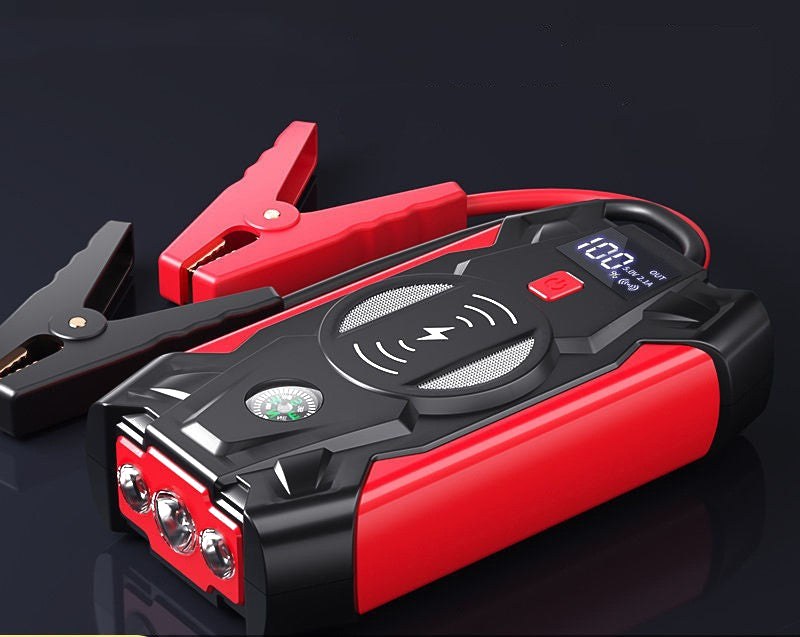 Démarreur de secours 12V avec pompe à air intégrée