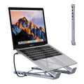 Hub USB-C aluminium multi-ports pour ordinateur portable
