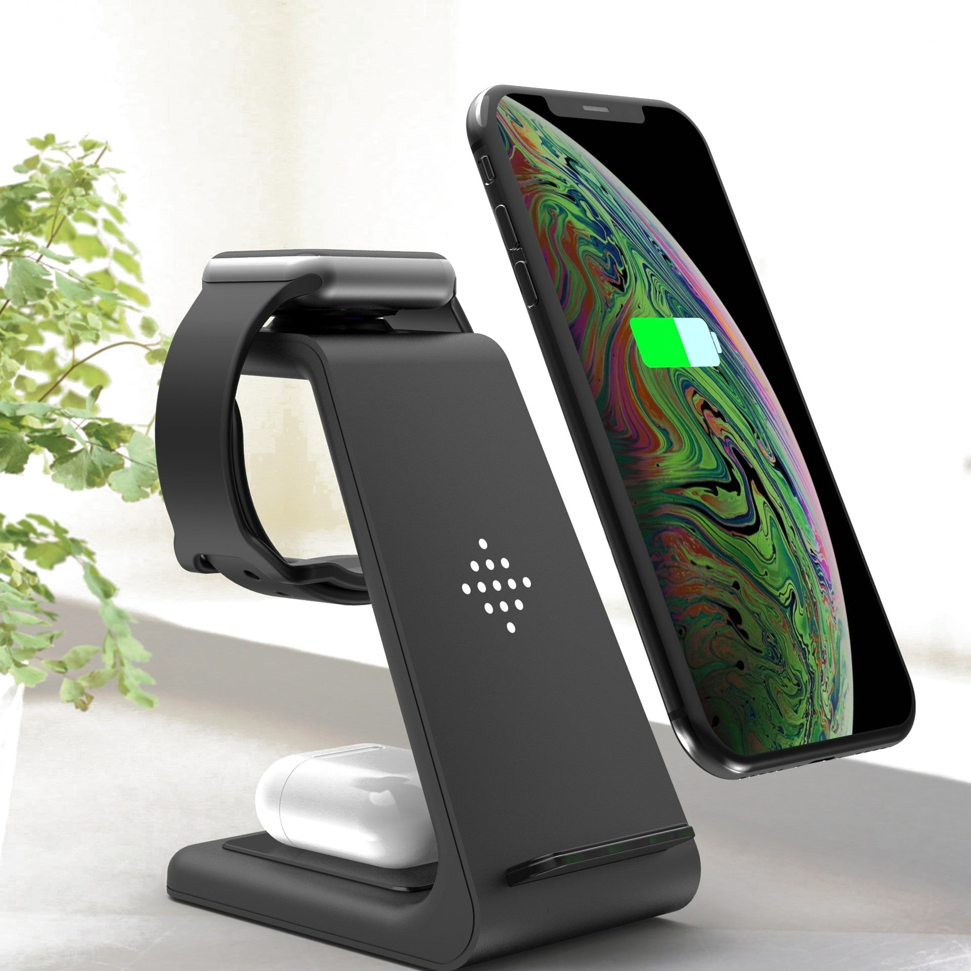 Station de charge sans fil 3-en-1