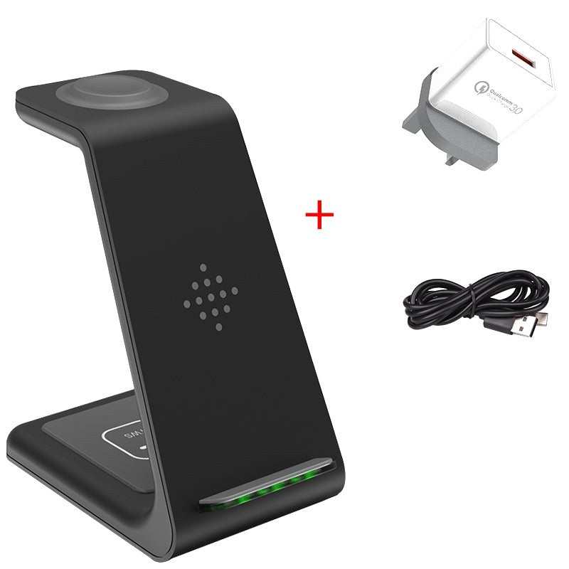 Station de charge sans fil 3-en-1