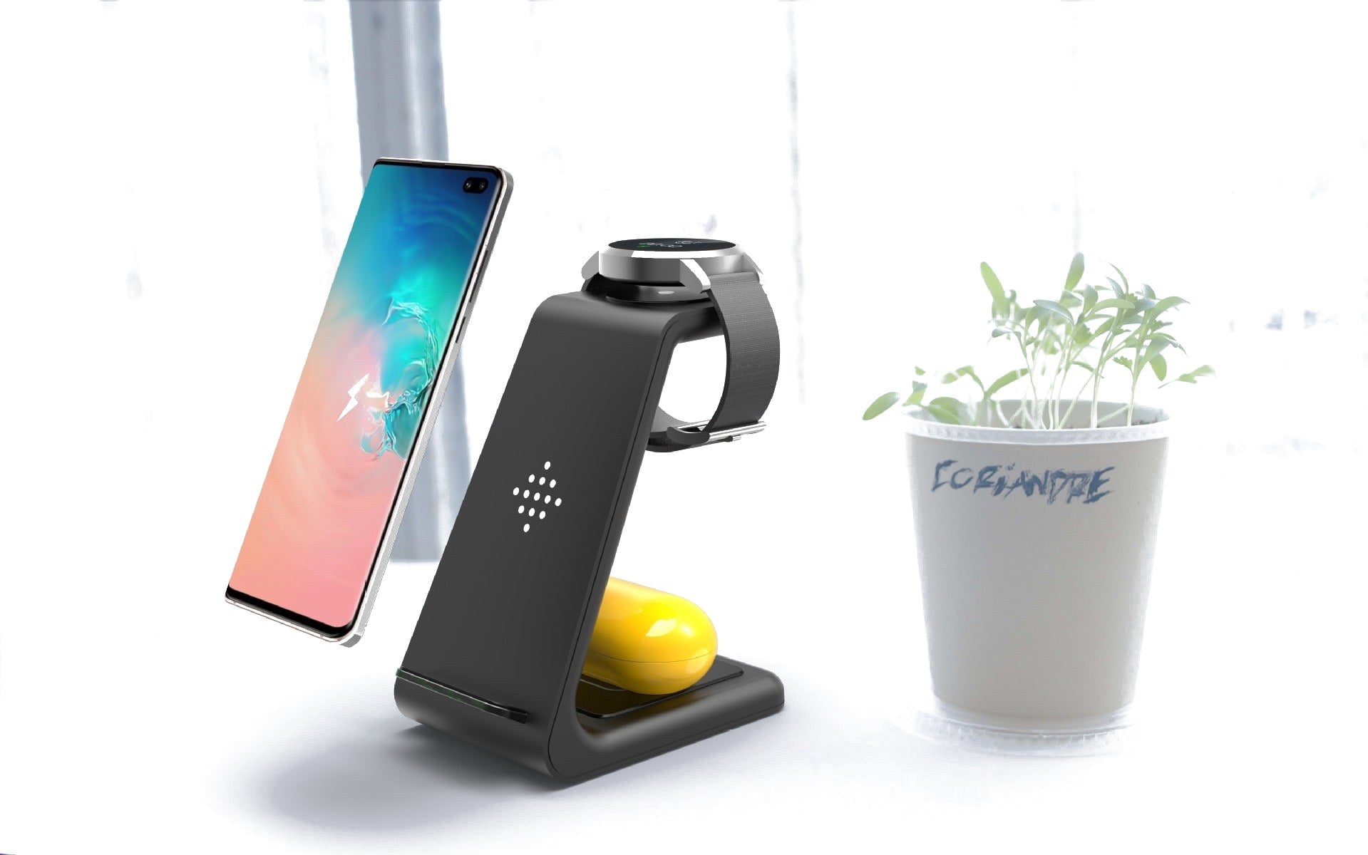 Station de charge sans fil 3-en-1